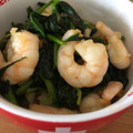 すみタロ's cooksnap of when they made 小えびと 青菜のにんにく炒め.