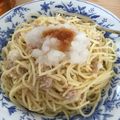 YorozUta's cooksnap of when they made 簡単すぎ!?我が家のツナ大根パスタ。.