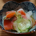 Turquoise_'s cooksnap of when they made サーモンと玉ねぎの粒マスタードマリネ.