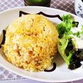 ゆけり３兄弟's cooksnap of when they made 簡単⭐焼豚(煮鶏)チャーハン⭐in炊飯器.