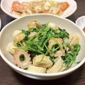しーな☆彡's cooksnap of when they made 豆苗とちくわのワサビマヨ和え.