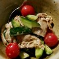 テキトキチン's cooksnap of when they made たたき胡瓜と豚しゃぶの胡麻だれサラダ.