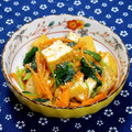 ｍａｒｉ♪'s cooksnap of when they made 厚揚げと野菜のあえもの♪簡単.