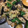 かおりとめい's cooksnap of when they made ナスと豚肉の辛味噌炒め.
