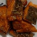 クックLL7NTI☆'s cooksnap of when they made 魚がウマイ♡手羽先風サーモンの甘辛唐揚げ.