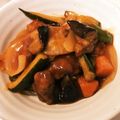 keiko☆0914's cooksnap of when they made ごま油香るきゅうり入り酢豚.