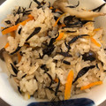 波平温泉's cooksnap of when they made きのこ＆ひじきの炊き込みごはん.
