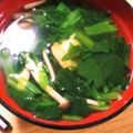 ひととせ305's cooksnap of when they made 【高齢者】青梗菜とえびのスープ.