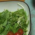 ゆうきいた's cooksnap of when they made 水菜のシャキシャキサラダ.