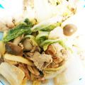 ☆マカロンmama☆'s cooksnap of when they made 簡単ノンオイル☆白菜と豚バラあっさり炒め.