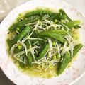 ソラッチョ's cooksnap of when they made もやしとスナップエンドウの中華あん.