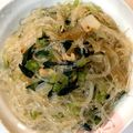 mokomokomokotan's cooksnap of when they made レンジで簡単☆ご飯がすすむ麻婆春雨。.