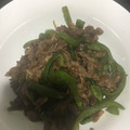 クックSB7K4U☆'s cooksnap of when they made 簡単☆牛切り落とし肉で青椒肉絲☆.