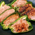 hitomi716's cooksnap of when they made 種つきでタネが取れない！ピーマン肉詰め.