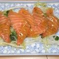 きらり流れ星's cooksnap of when they made お家で簡単☆本格！サーモンカルパッチョ☆.