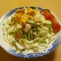もんしゅしゅ's cooksnap of when they made 簡単！コールスローのミモザサラダ♡.