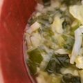 rakuen's cooksnap of when they made キャベツと押し麦の春スープ.