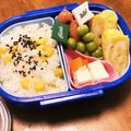 JOY☆YUKA's cooksnap of when they made お弁当に！コーンバターライス♫混ぜるだけ.