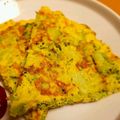 M＆m♪'s cooksnap of when they made ブロッコリーのスペイン風オムレツ.