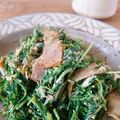 チーコ105's cooksnap of when they made おかひじきとベーコンの玉子炒め.
