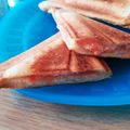 かづぴ's cooksnap of when they made 簡単！トマトとチーズのホットサンド.