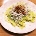 えり01's cooksnap of when they made しらすと春キャベツのピリ辛ナムル.