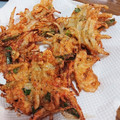 3ﾒﾝmam's cooksnap of when they made ニラと桜えびのかき揚げ.