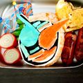 さななさやや's cooksnap of when they made 仮面ライダー ビルド キャラ弁.