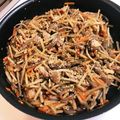 はらぺこハラコ's cooksnap of when they made 豚肉 ｉｎ きんぴらゴボウ.