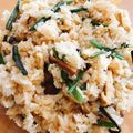 モモマカロン♪'s cooksnap of when they made レンジで簡単！もっちり山菜おこわ.