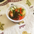 しゅい6's cooksnap of when they made トマトと胡瓜のもずく酢和え.