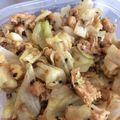 ringer193's cooksnap of when they made 春キャベツのごまクルミ肉味噌和え.
