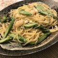 ♡akiko's cooksnap of when they made 海老とアスパラのチーズクリームパスタ☆.