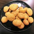 kmcats's cooksnap of when they made きな粉と卵黄のたまごボーロ.