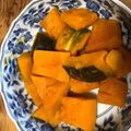 怪獣ママ☆'s cooksnap of when they made かぼちゃの煮物★圧力鍋で加圧1分★.