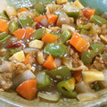 料理万華鏡人世色々や's cooksnap of when they made 簡単早い!節約★野菜炒めで酢豚風★.