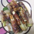 みつにゃんこ's cooksnap of when they made ご飯がすすむ♡トロトロネギの豚バラまき.