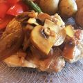 Katter's cooksnap of when they made 簡単！チキンのシャンピニオン風ステーキ。.