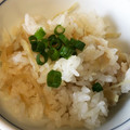 ラテ柴's cooksnap of when they made ほたての貝柱缶と新生姜の炊き込みごはん.