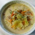 のんびりマザー's cooksnap of when they made きゃべつの豆乳スープ.