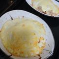 淡紫色's cooksnap of when they made 自家製ホワイトソースのグラタン♡.
