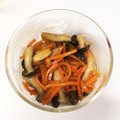 ぱんだ★まいみ's cooksnap of when they made セロリと人参としめじのきんぴら 作り置き.