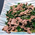 Device☆'s cooksnap of when they made 牛肉とにらのさっぱりスタミナ焼き♪.