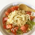 ゆ〜ぴゆ〜ぴ's cooksnap of when they made ツナで☆スパイシータコライス&サラダ.