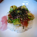まりころすけ's cooksnap of when they made まぐろとアボガドの丼♪.
