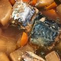つっちゃん五段's cooksnap of when they made 大根と鯖缶の煮物.
