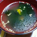 ナーちゃん's cooksnap of when they made わかめとかぼちゃの中華スープ.