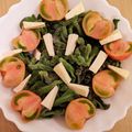 はち83号's cooksnap of when they made トマトとアイスプラントとチーズのサラダ.