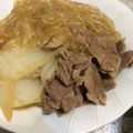 よしみたん♡'s cooksnap of when they made 白菜のすき煮.