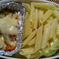 ゆづcha☆'s cooksnap of when they made イワシ＆ラタトゥイユ ペンネ弁当.
